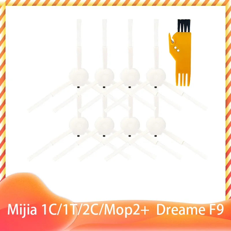 For Xiaomi Mijia 1C 1T 2C Mop 2 Pro + STYTJ01ZHM STYTJ03ZHM SKV4093GL SKV4073CN XMSTJQR2C Dreame F9 Filter Main Side Brush Mop