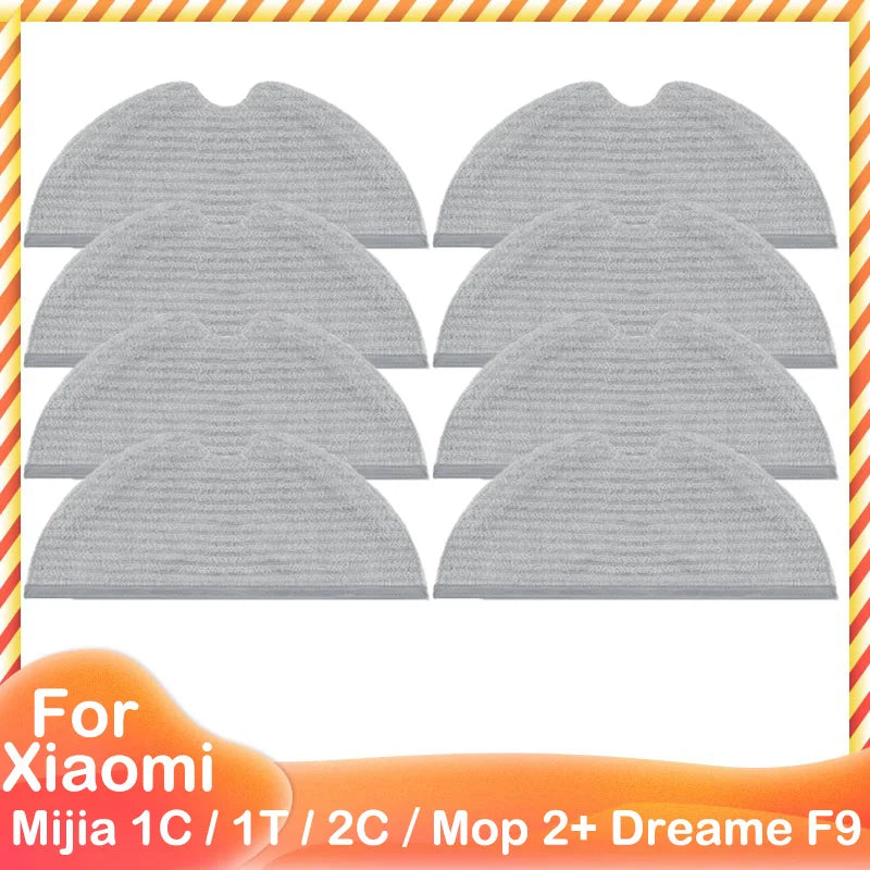 For Xiaomi Mijia 1C 1T 2C Mop 2 Pro + STYTJ01ZHM STYTJ03ZHM SKV4093GL SKV4073CN XMSTJQR2C Dreame F9 Filter Main Side Brush Mop