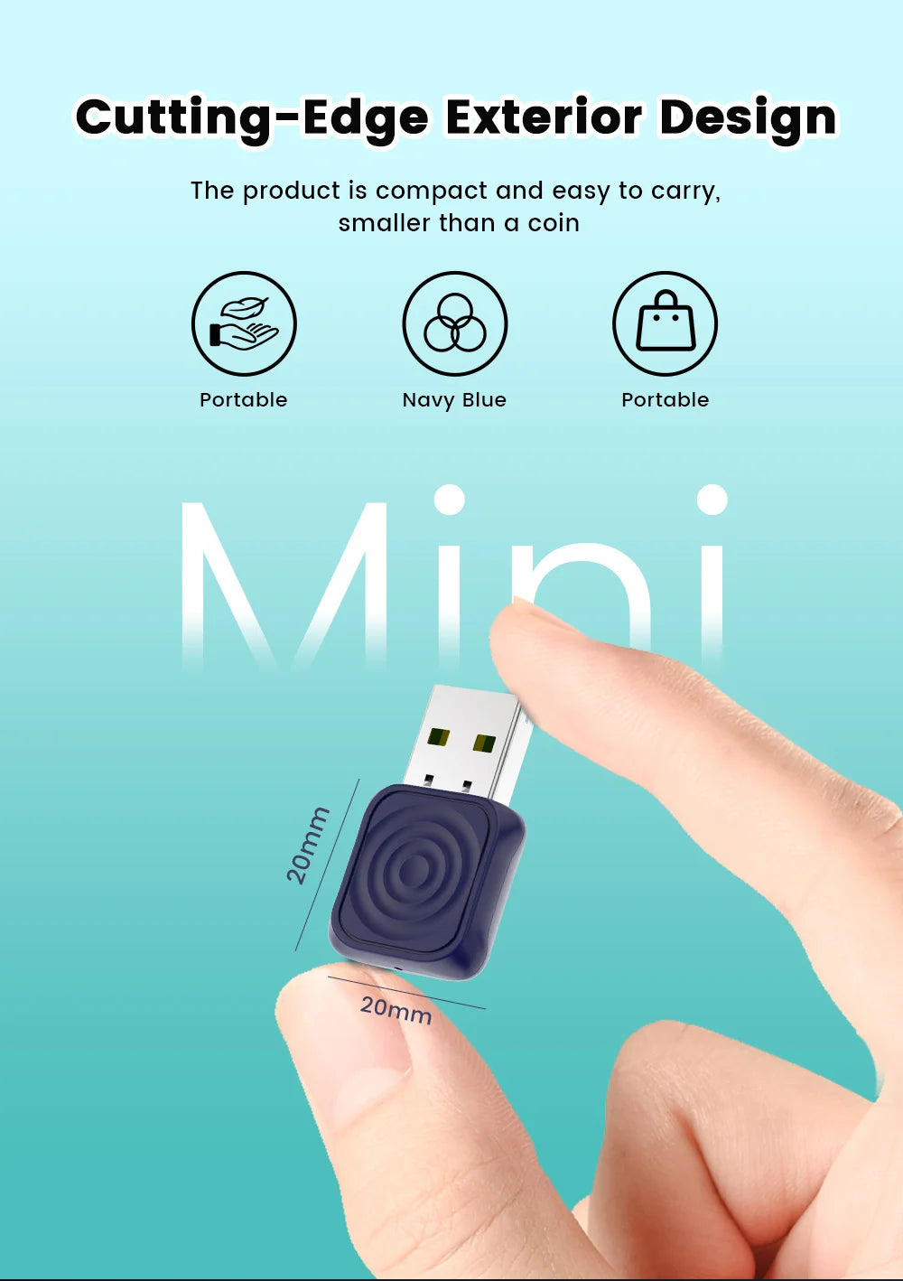 CarlinKit 5.0 Mini Ultra CarPlay Wireless Adapter 2 In 1 Wifi 5.8G Android Auto Wireless Dongle for Spotify Music OEM Car