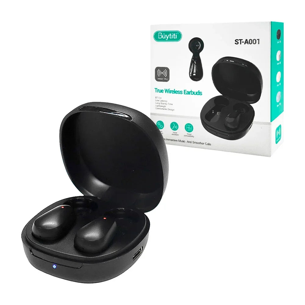 [GDL] Wireless Bluetooth earbuds with ergonomic design, touch sensor and charging case, variety of
