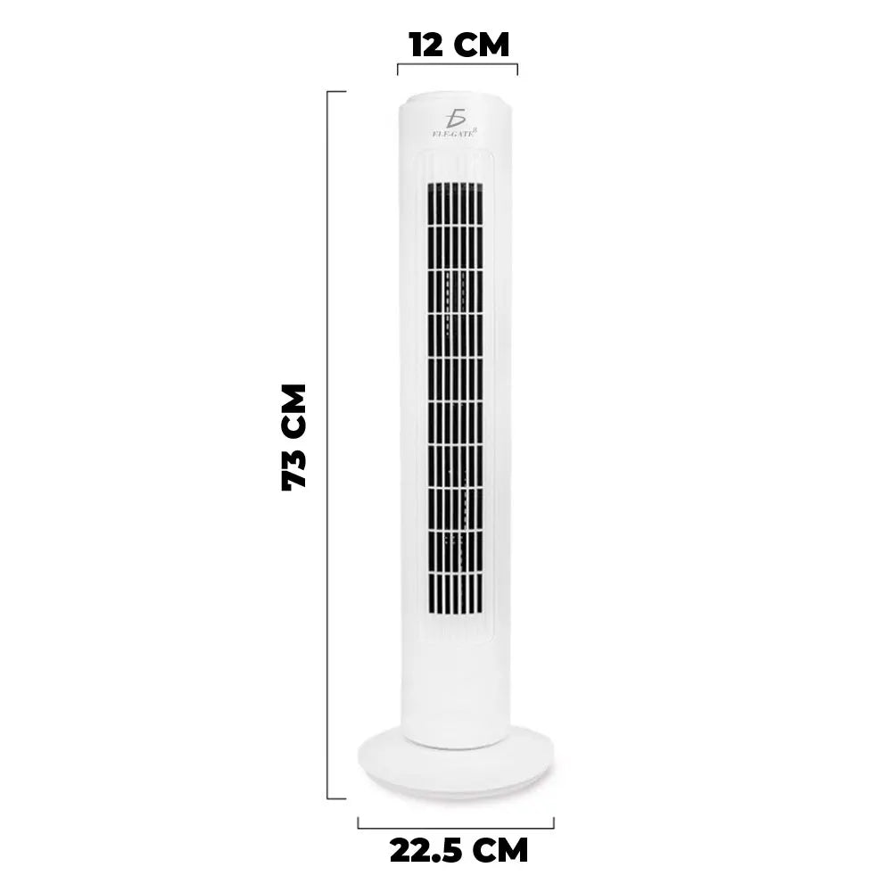 Quiet Tower Air Cooler with Three Speeds Energy-Efficient and Noiseless