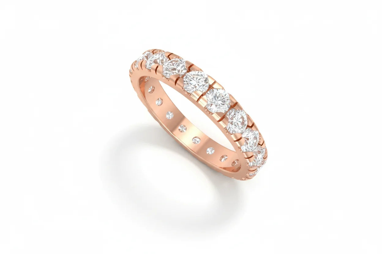Minimal And Elegant The Eternal Promise Ring For Women's