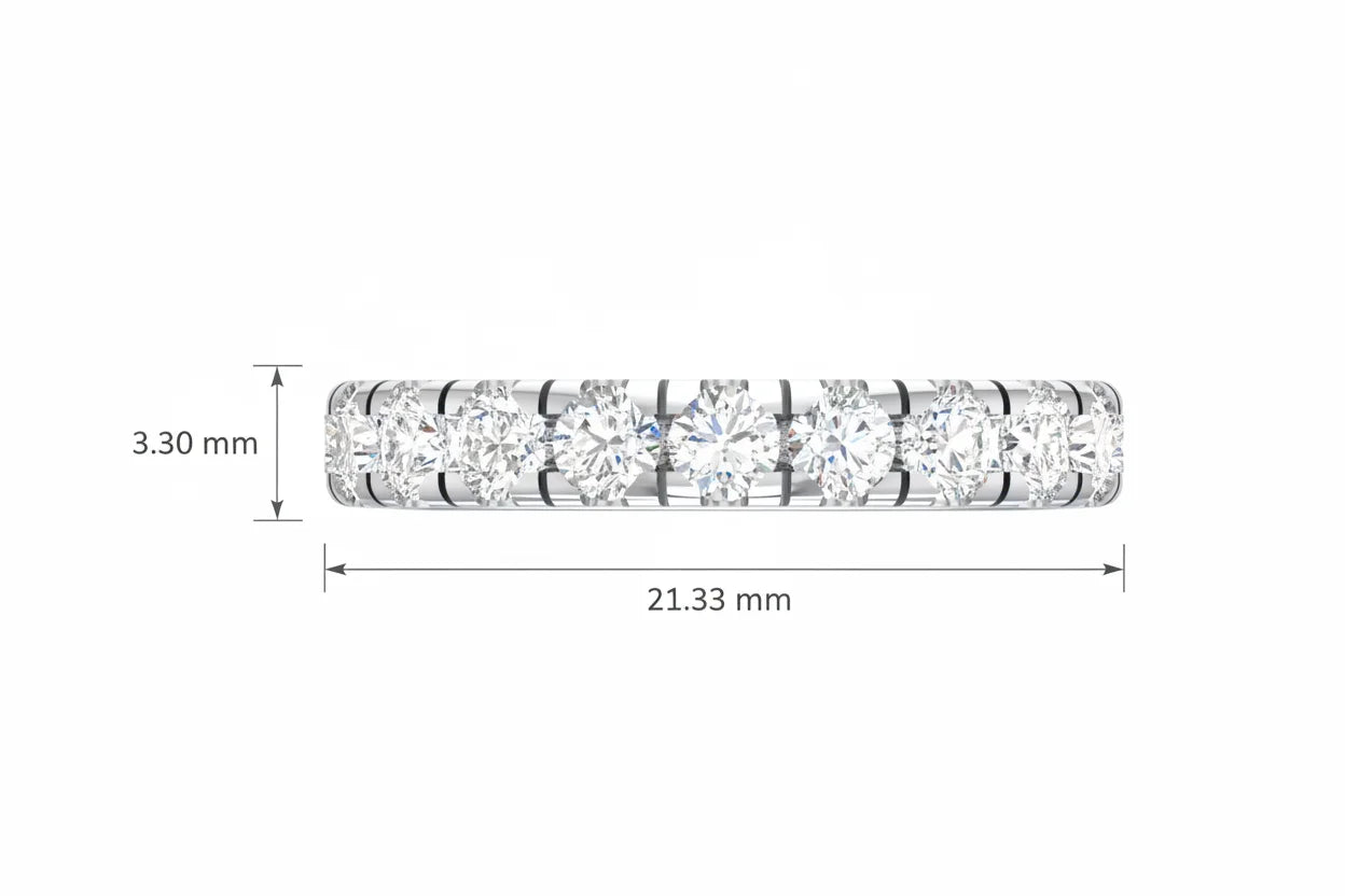 Minimal And Elegant The Eternal Promise Ring For Women's