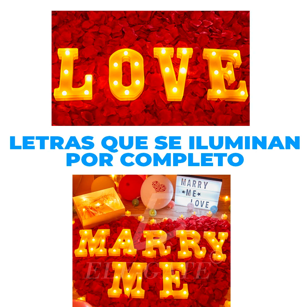 3D Heart Shaped LED Decorative Lighting Warm Light Tone