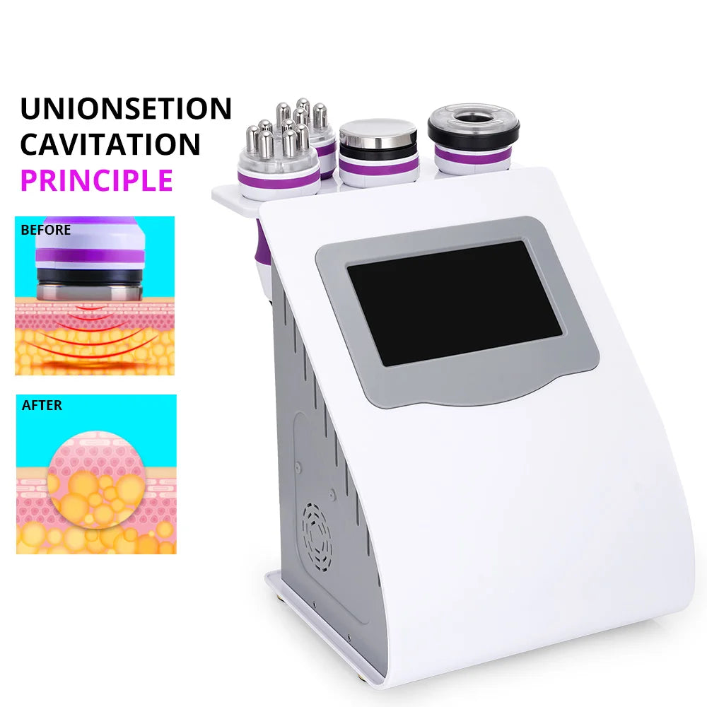 5 In1 Desktop Body Slimming Suction Machine Removal Belly Grease & Armpit Massage Compatible with IT US ZA CN Plugs