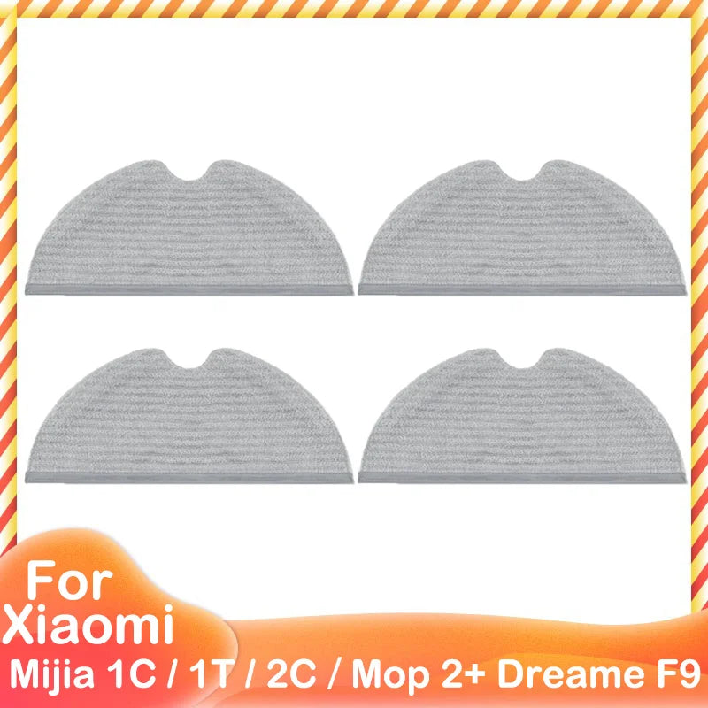 For Xiaomi Mijia 1C 1T 2C Mop 2 Pro + STYTJ01ZHM STYTJ03ZHM SKV4093GL SKV4073CN XMSTJQR2C Dreame F9 Filter Main Side Brush Mop