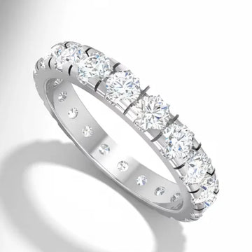 Minimal And Elegant The Eternal Promise Ring For Women's
