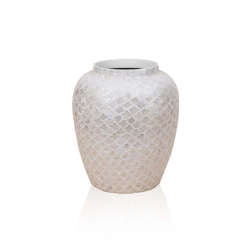 Mother of Pearl Table Vase 30x35 cm