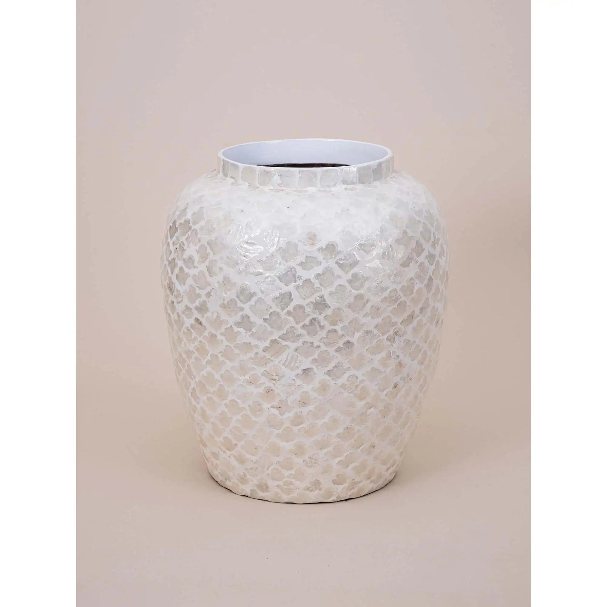Mother of Pearl Table Vase 30x35 cm