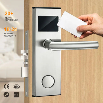 RF100 Factory V9 Pro Usb 125Khz Temic Card Hotel Lock System Electronic Hotel Door Lock With Key Card Free Control Software
