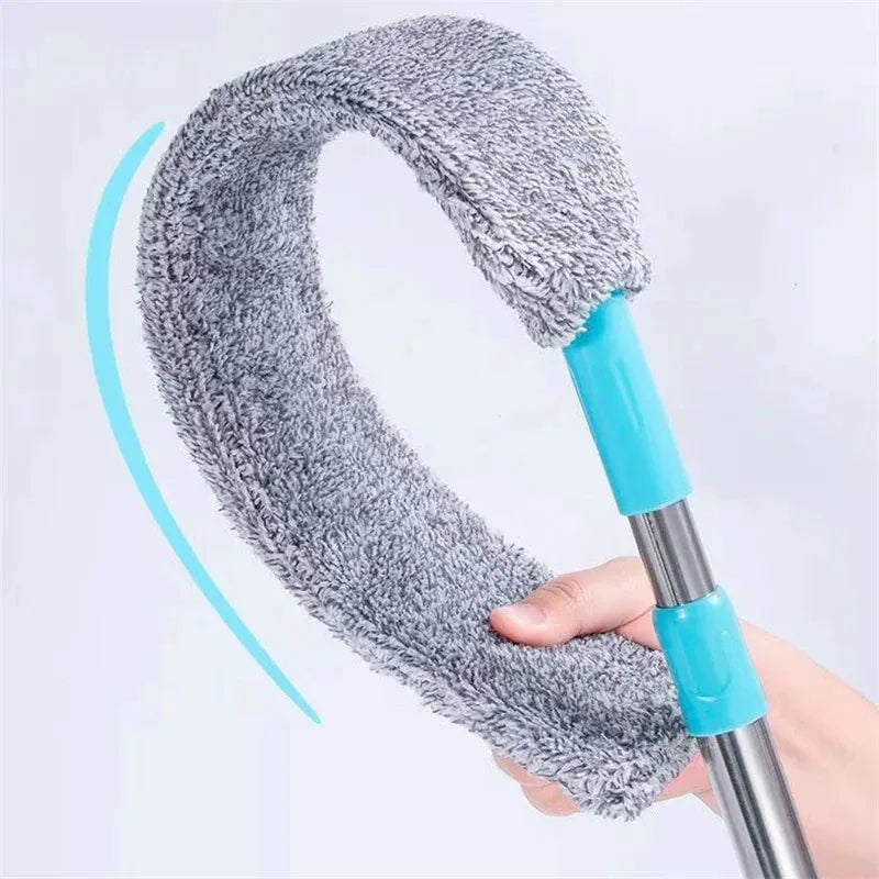 UNTIOR Long Handle Dust Mops Floor Ceiling Cleaning Mops Bed Bottom Dust Cleaner Sofa Dust Removal Brush Household Cleaning Tool