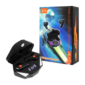 [GDL] Buytiti Wireless Gamer Headphones Earphones Type with LED Light Charging Case LED Battery Indicator Made in China