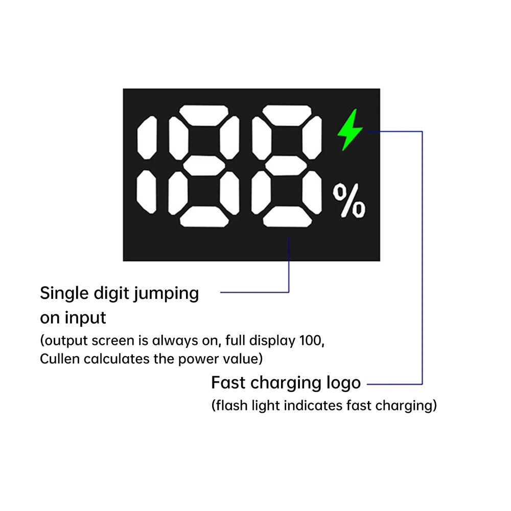 8*18650 Power Bank Battery Case 22.5W PD 45W Fast Charging Battery Storage Box Welding Free USB+Type-C Port