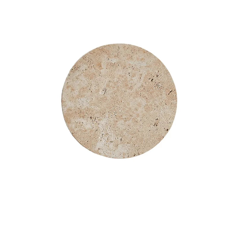 Natural Yellow Stone Led Sconce Nordic Wabi Sabi Home Travertine Decor Light Living Room Bedside Corridor Marble Wall Lamp