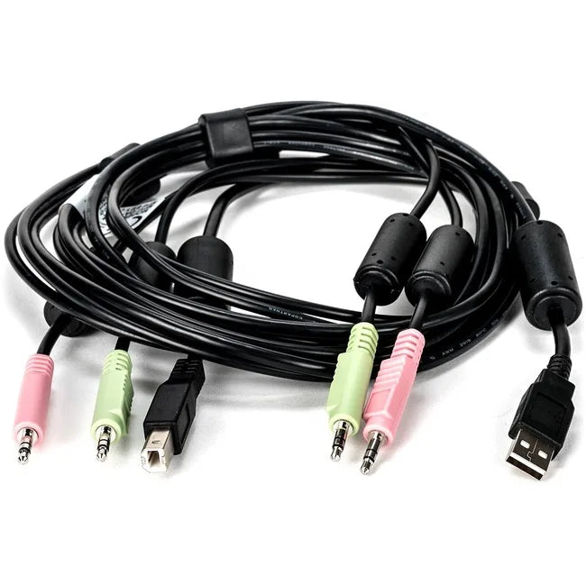 UD2 Vertiv Avocent 6 Ft. USB Keyboard and Mouse Audio Cable for SV and SC Series KVM Switches