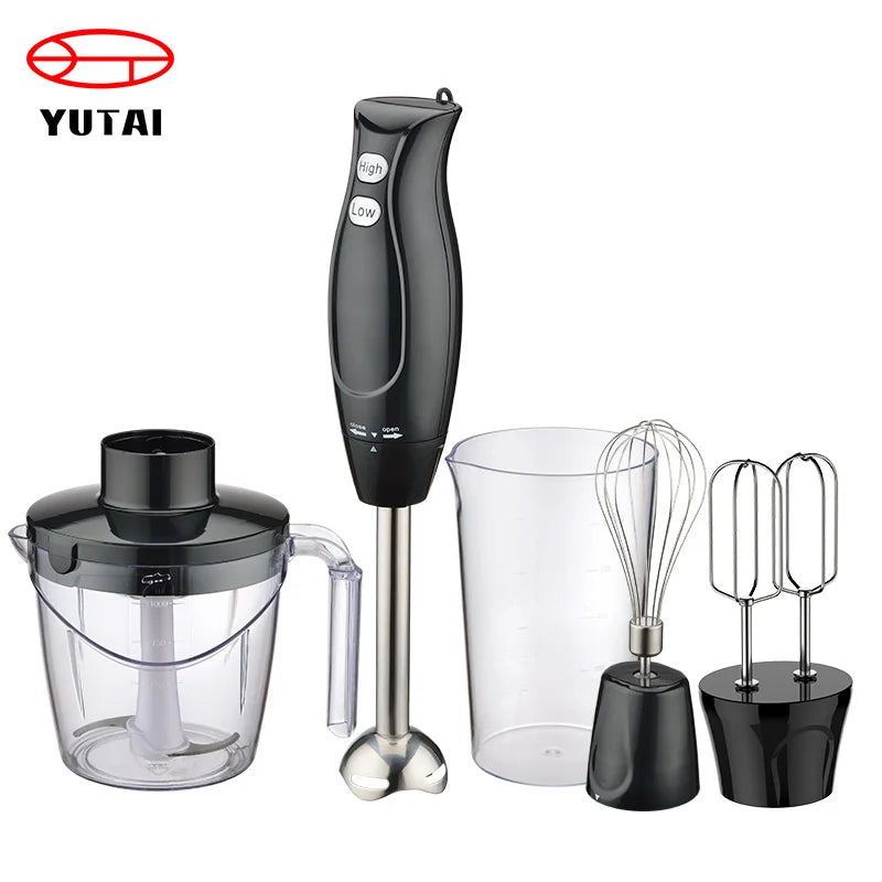 Kitchen Appliance electric handheld immersion blender set small commercial hand stick Hand Blender