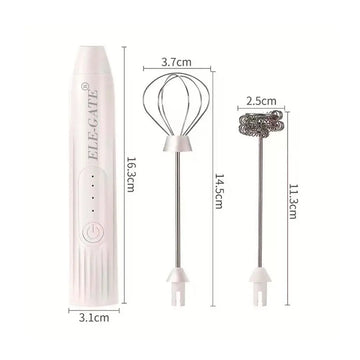 Portable Rechargeable Electric Mixer for Whisking Milk Coffee Eggs