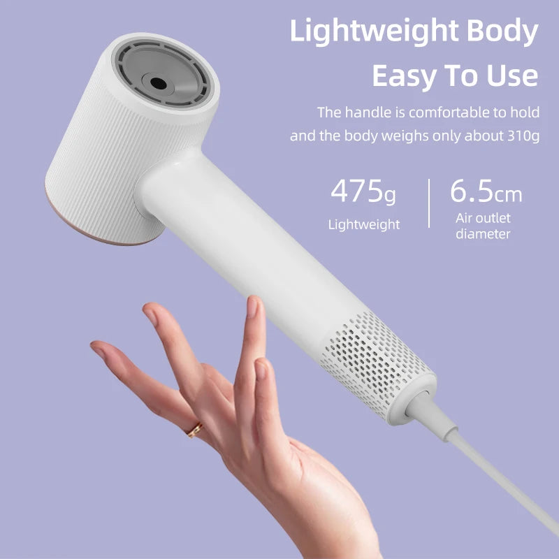 Auto-Adjusting Hair Dryer - Smart Distance Sensor for Salon Results, Ultra-Fast BLDC Motor & Ionic Care | Professional Power