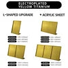 Practical Metal Desktop Menu Display Poster Board Business Card Stand for Store Office Table Decoration Accessory