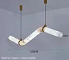 Manufacturers Wholesale High-grade Spanish Natural Marble Chandelier Designer Round Long Marble Lamp