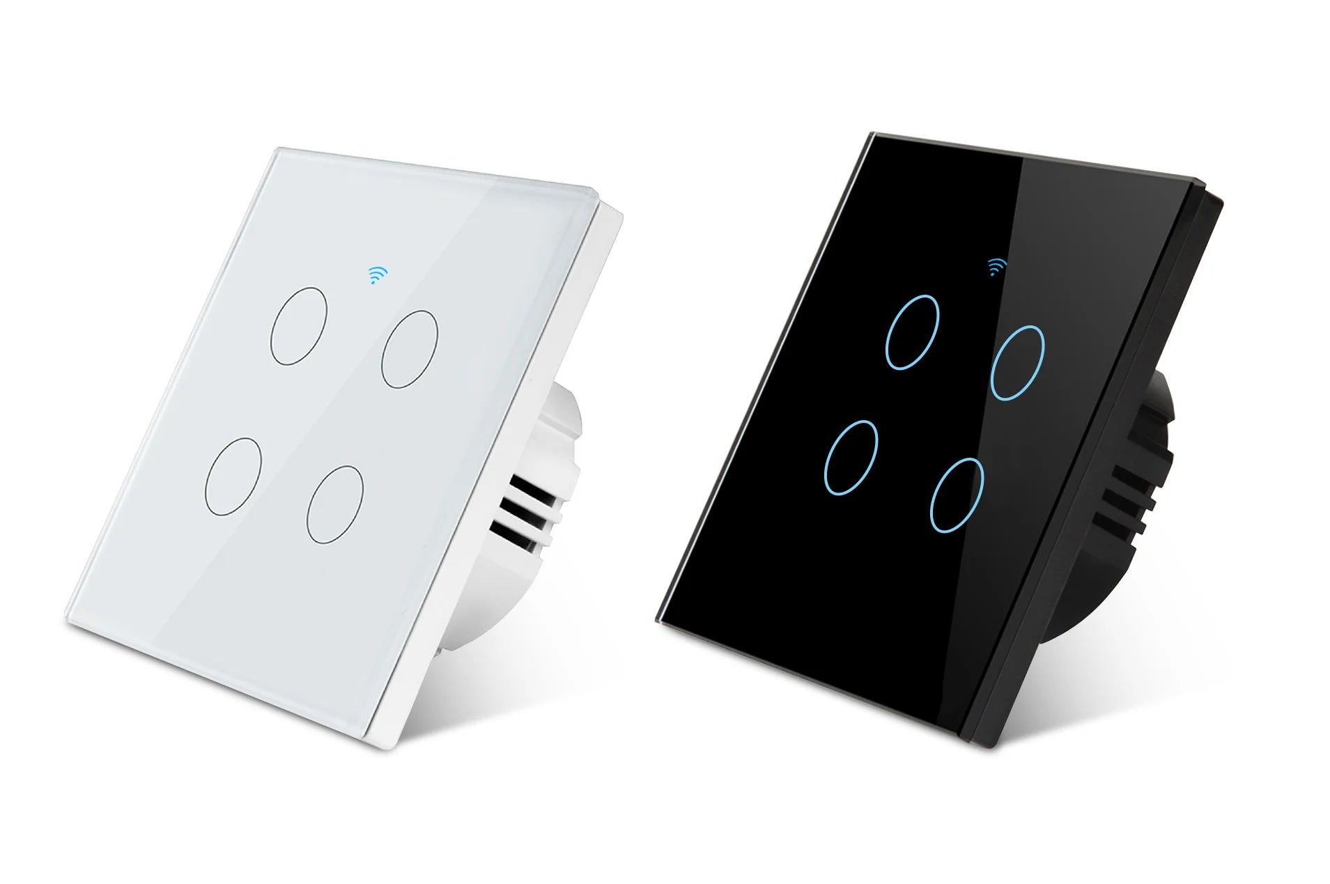Tuya Smart Home Touch Switch Wifi Zigbee 1/2/3/4 Gang Wall Switch with Water Heater Switch Working with Smart Life APP