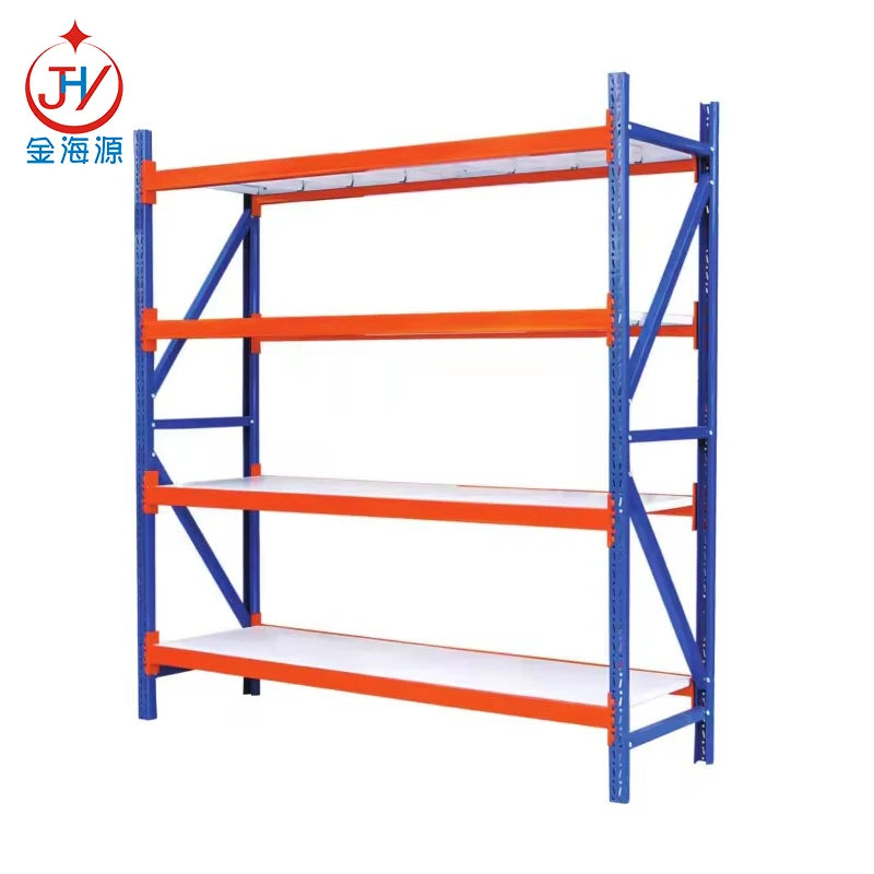 Durable Steel Racking Systems Metal Shelves for Safe and Organized Pallet Metal Storage Rack in Industrial Spaces