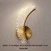 Minimalist Modern Bedside Lamp Creative Bedroom Living Room Nordic Led Ultra Bright Aisle Background Wall Light