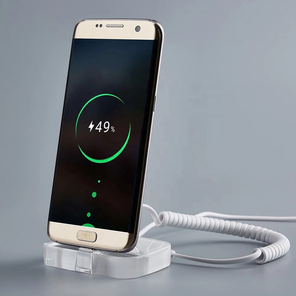 Cell Phone Retail Display Security Stand Mobile Phone Device Anti Theft Alarm Holders for Smartphone