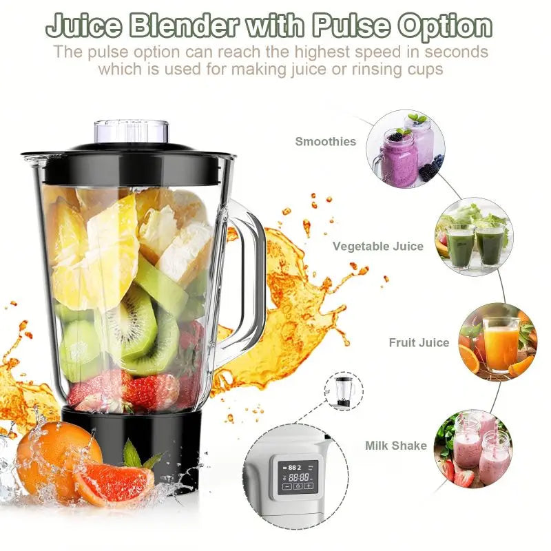 5 in 1 Kitchen Appliances OEM Multifunctional Impastatrice Electric Aid 8L Stainless Steel Mixing Bowl Meat Grinder Stand Mixer