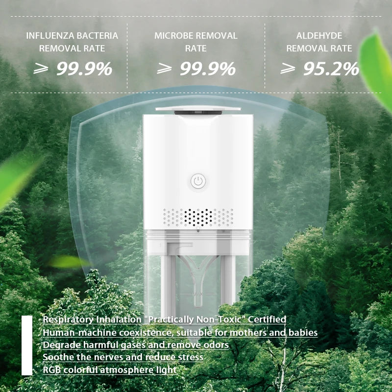 New Design 2024 Mini Purifier Home Air Purifiers Air Purifier