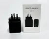 Hot Selling Super Fast PD 25W Foldable Universal UK/US Plug Type-C Fireproof Power Supply Adapter for Mobile Phones 5V/3A Output