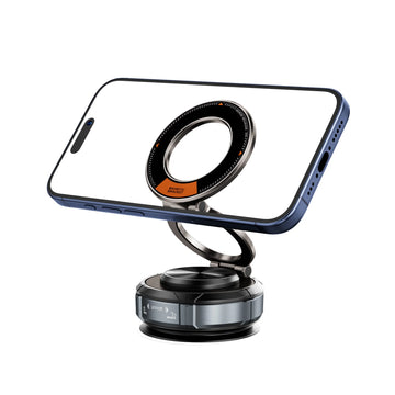 Portable Foldable Device Vacuum Magnetic Suction 360° Adjustable Car Phone Holder for Iphone 16 Pro Max  Trending Products 2025