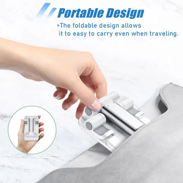 Noayi Universal Adjustable Tablet and Mobile Phone Holder Foldable Desk and Bed Stand for iPhone iPad Other Mobile Devices