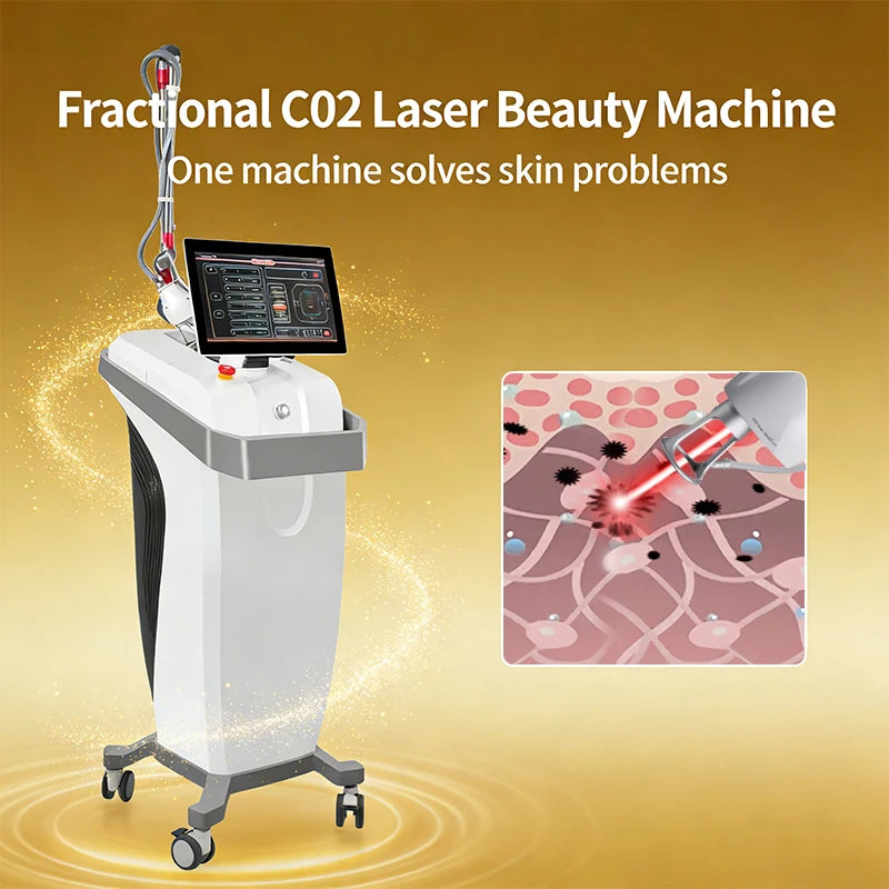 2026 Newest Fractional C02 Laser Beauty Machine Deep Resurfacing & Rejuvenation laser Face Lifting Pore Minimizer CE Certified