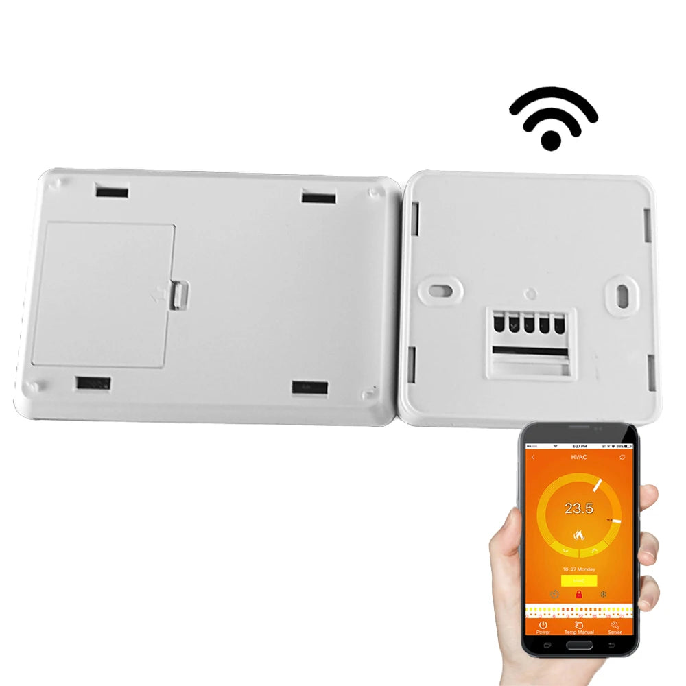 HY09RF-WIFI Smart Thermostat Gas/Water Boiler Heating-Programmable Wifi Thermostats for Home Wireless Digital Tempera