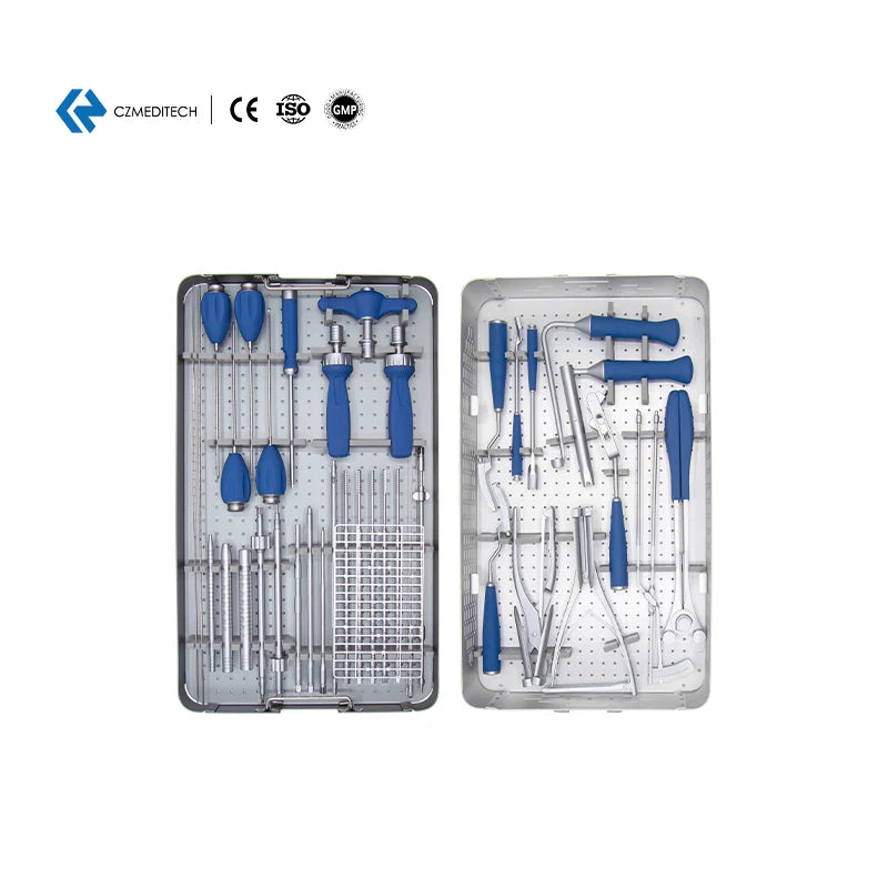 MEDITECH Orthopedic Implants Surgical Polyaxial Spine Minimally Invasive Pedicle Screw Instrument Set for 5.5mm Rod System