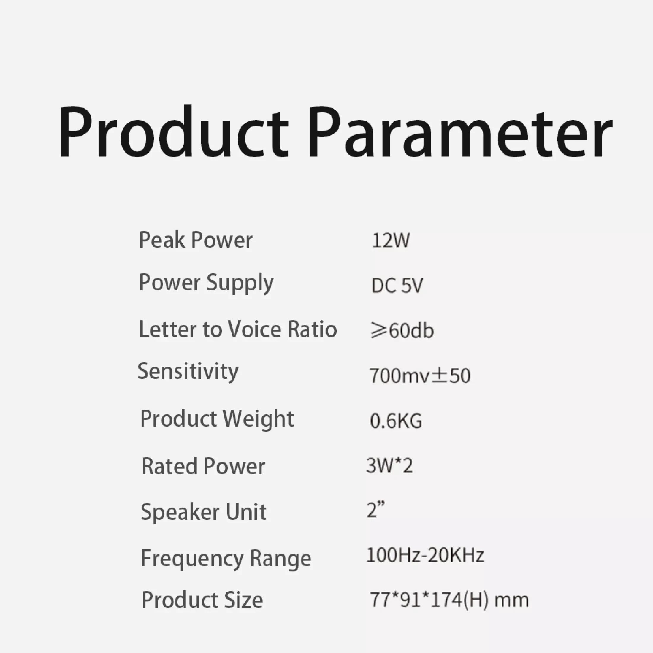 Multimedia Computer Speaker Desktop Office Home Stereo Small USB+3.5mm Jack for Laptop TV Mobile Phone