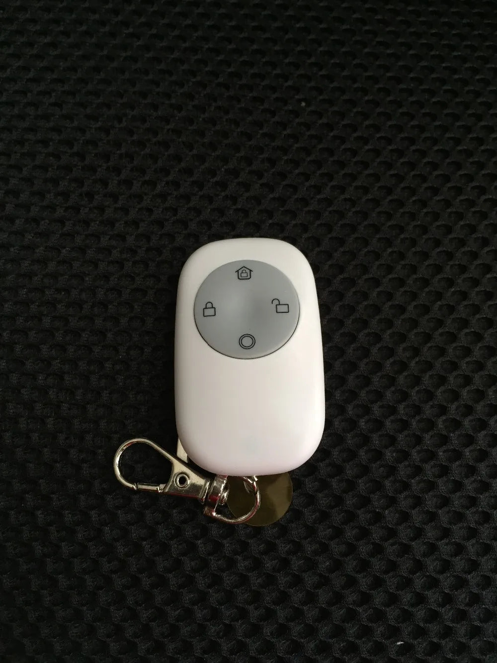 Zigbee3.0 Smart Alarm Remote Controller With 4 Key With Arm Disarm SOS Feature Compatible with Zigbee2mqtt and Home Assitant