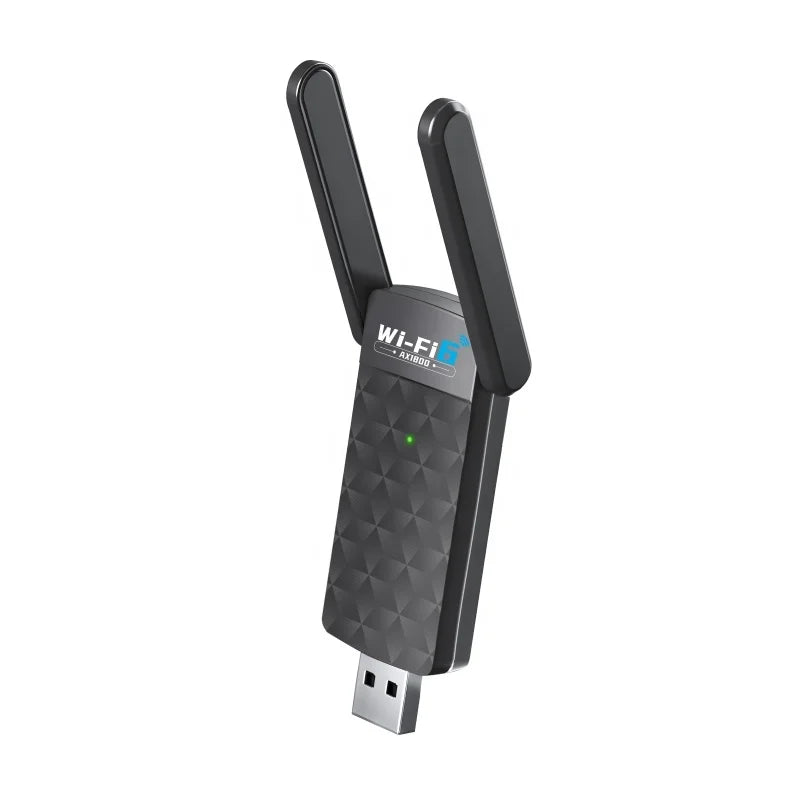 Wifi 6 AX1800Mbps Wireless Network Cards Blue Tooth 5.3 Dual Band Usb Wifi Adapter for Desktop Laptop PC