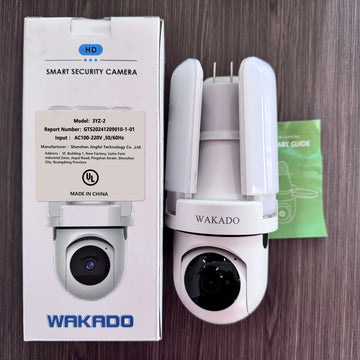 2025 Hot Sale Bulb Wifi Motion Detection Home Security Two-way Voice Indoor Cameras Screw Wide Angle