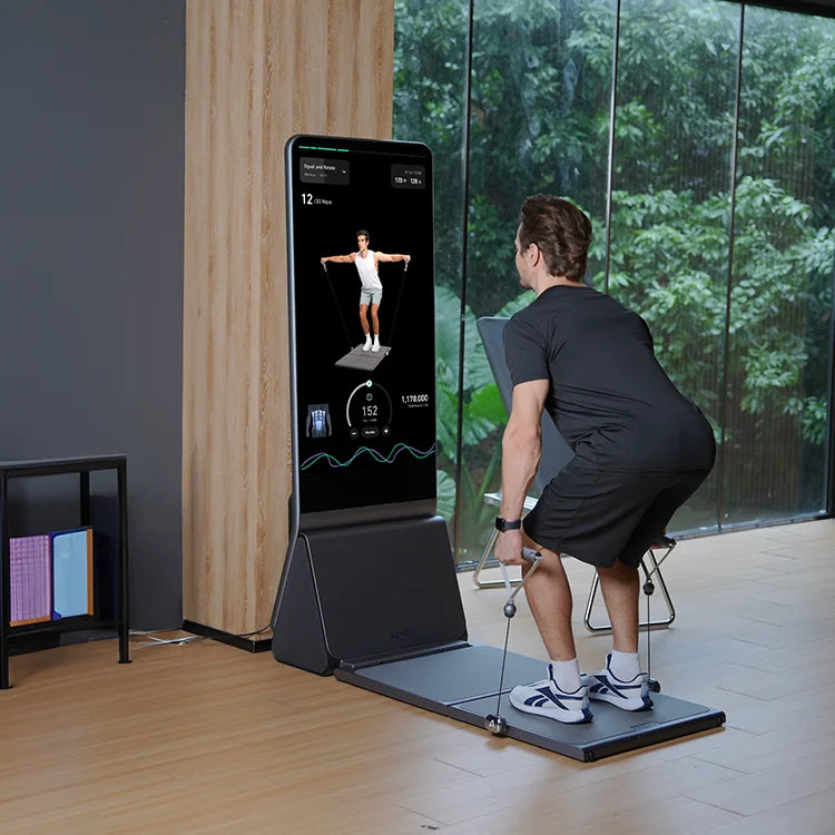 AEKE K1 Enterprise Wellness Mirror Smart Home Gym-Unisex Aluminum Alloy 1500W Core Muscle & Comprehensive Fitness