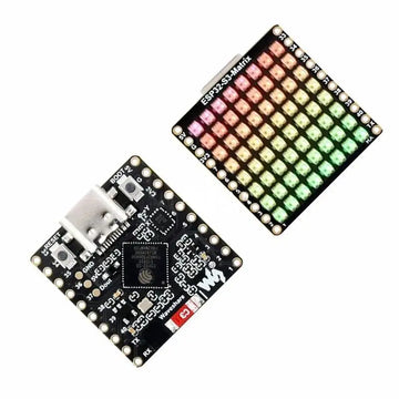 ESP32-S3-Matrix RGB-LED Matrix Dot-matrix WiFi Bluetooth Gyroscope Attitude Sensor