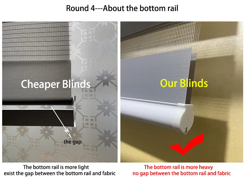 Smart Motorized Zebra Blinds – Light Filtering Electric Roller Shades for Home & Office