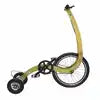 20 Inch Uniquely Designed Standing Bike Three-Wheeled Stand-Up Half Bike Creative Fitness Cycling Freestyle Bike