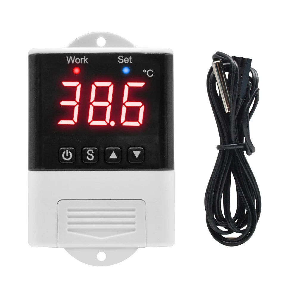 Wifi Thermostat Humidistat 12V 110V 220V Digital Temperature Humidity Controller Regulator Auto Car Incubator Thermoregulator