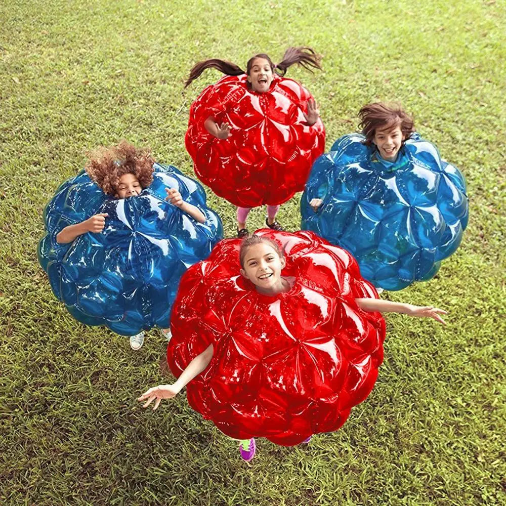 Football Sport Games Inflatable Plastic Zorb Ball Suit Wearable Human Bumper Bubble Environmental Friendly for Adults Kids