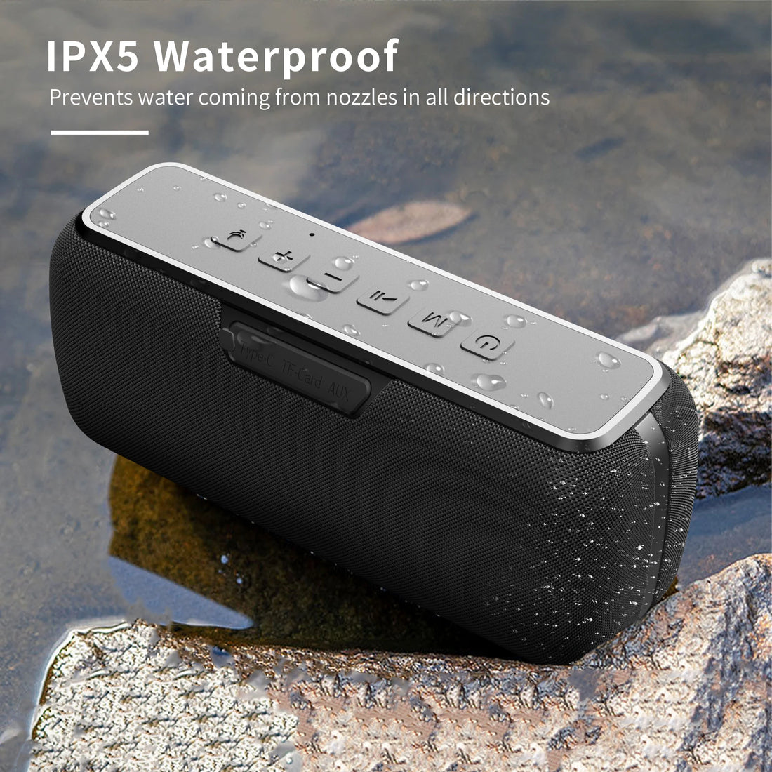 Hot-Sale X8 60W Powerful Portable Outdoor Wireless Speaker TWS Home Theater System Music Sound Box Soundbar High-power Speaker