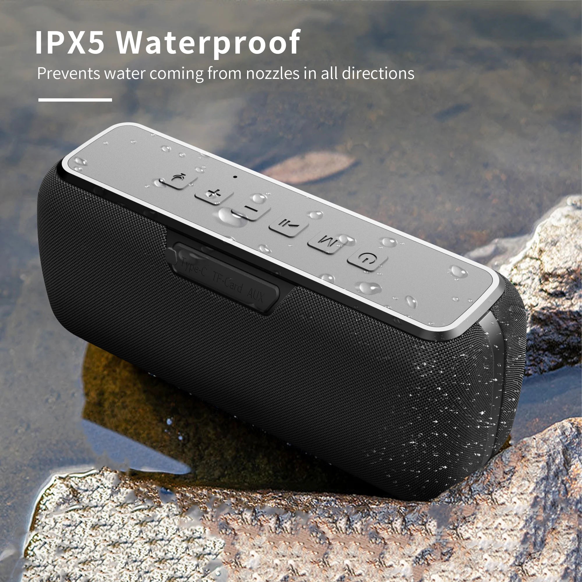 Hot-Sale X8 60W Powerful Portable Outdoor Wireless Speaker TWS Home Theater System Music Sound Box Soundbar High-power Speaker