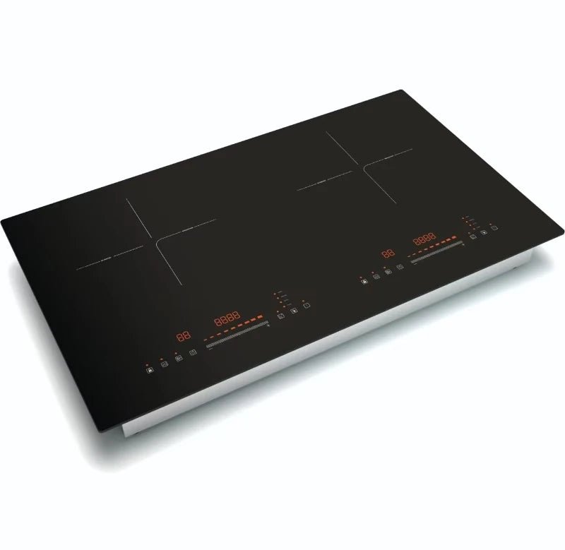 Kitchen Appliances Ceramic Glass 2 Burners Built-In and Ceramic Hob and Induction Stove Multi-Function
