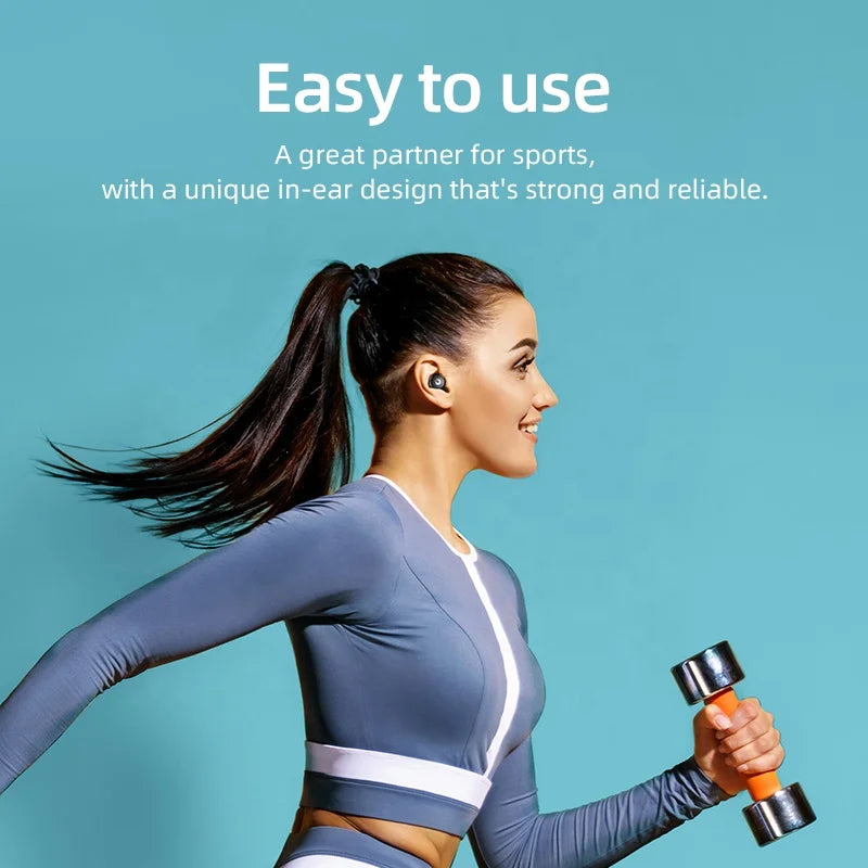 Consumer Electronics Waterproof IPX5 Headphones Mini Wireless Bluetooth Earbuds Earphone